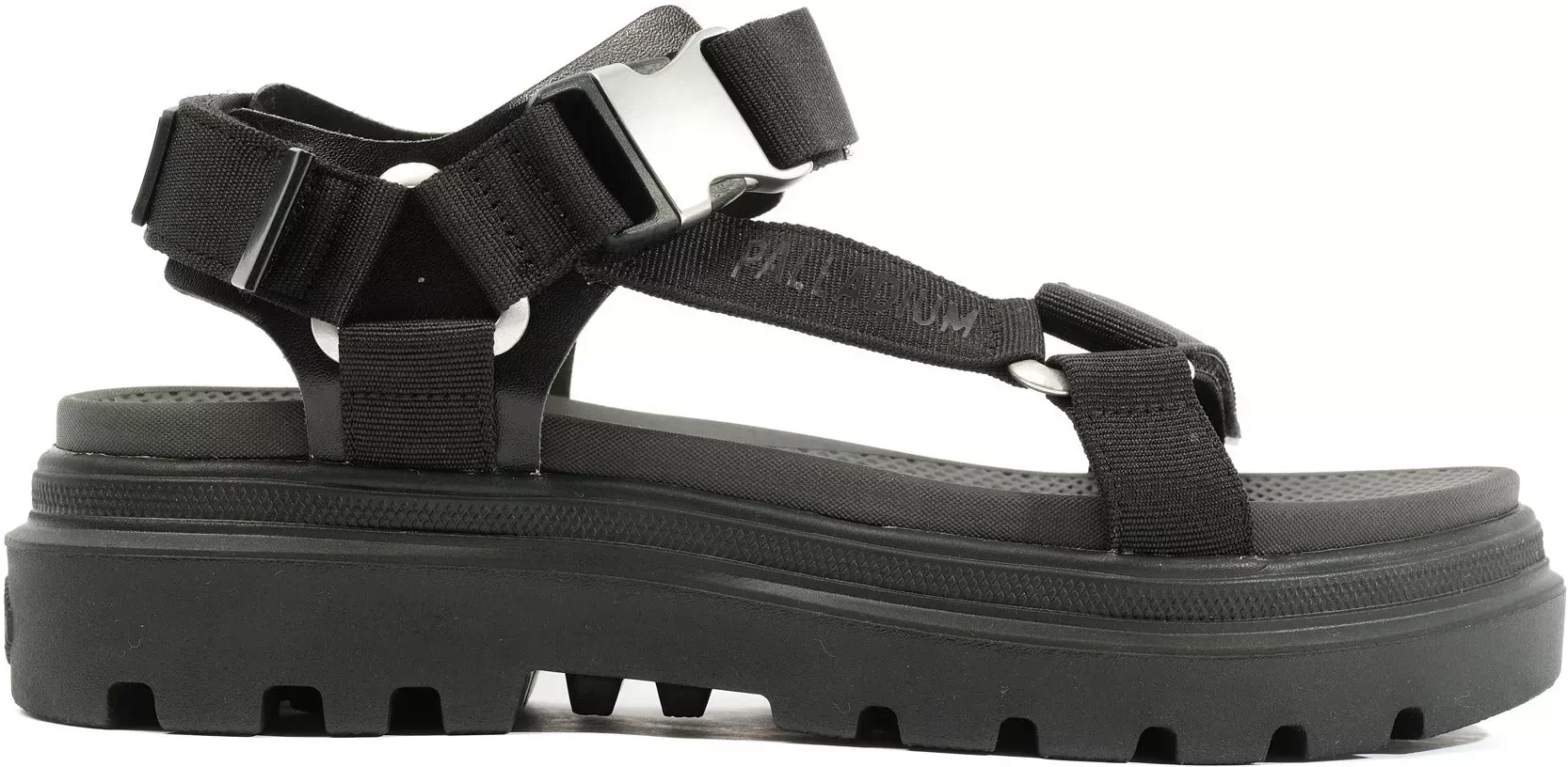PALLADIUM-US Palladium Boots Womens Pallacruise Strap Black/black - BLACK/BLACK - Size: 8.5