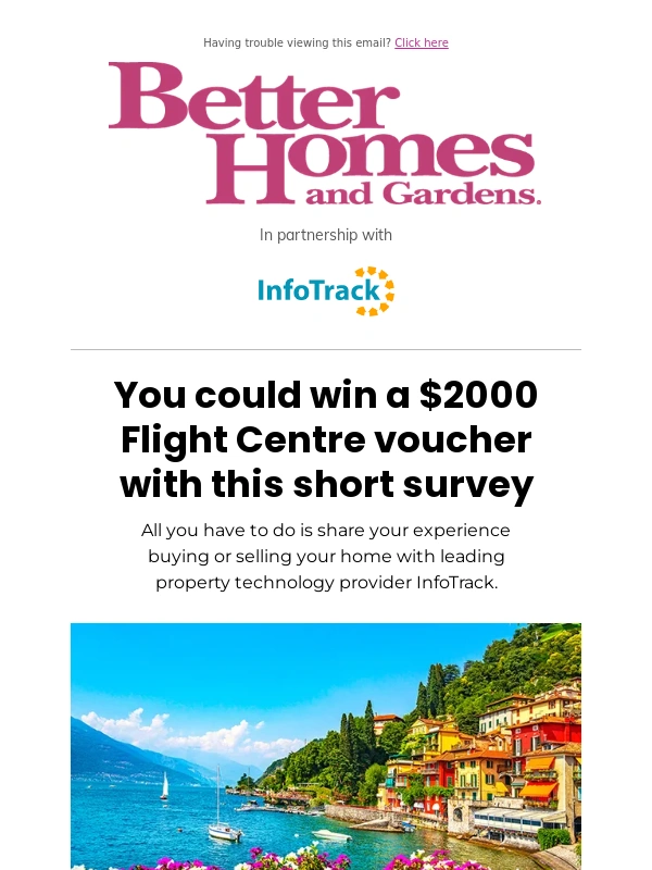 Bhg - Where would you go with a $2000 travel voucher?