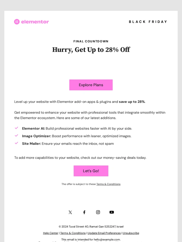 Elementor - Sale Ends Soon! Don’t sit this one out