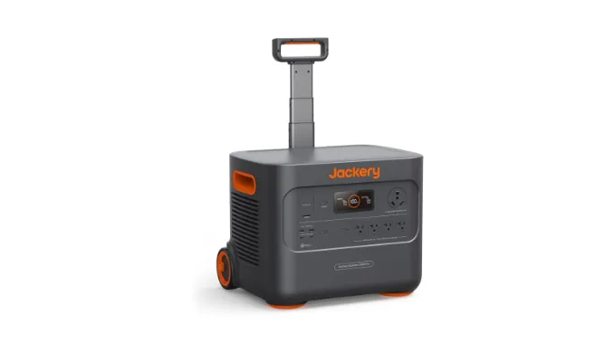 Jackery Portable Power Station Explorer 3000 Pro, Solar Generator with 3024Wh, 2x100W PD Ports, 2.4H Full Charge, Compatible with SolarSagas, for Home Backup, RV, Off-grid (Solar Panel Optional)