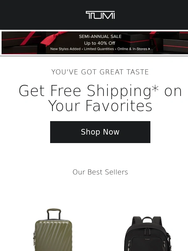 Tumi - TUMI's Best,Shipped Free