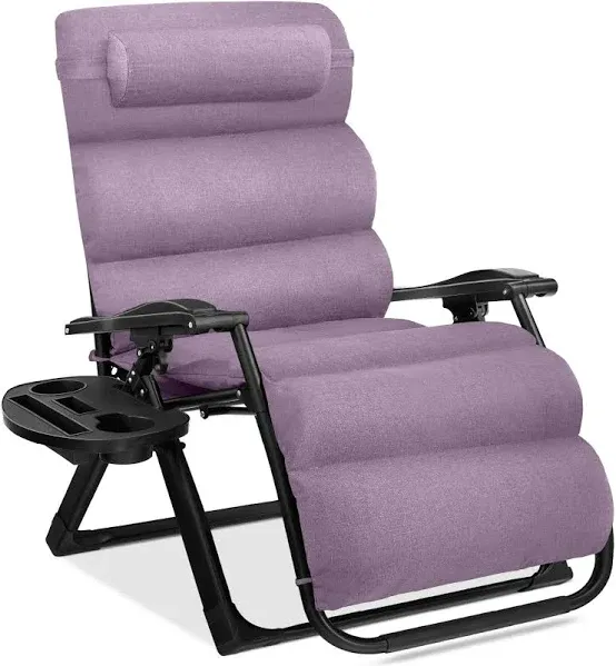 Best Choice Products Oversized Zero Gravity Folding Outdoor Patio Recliner Lounger Lounger