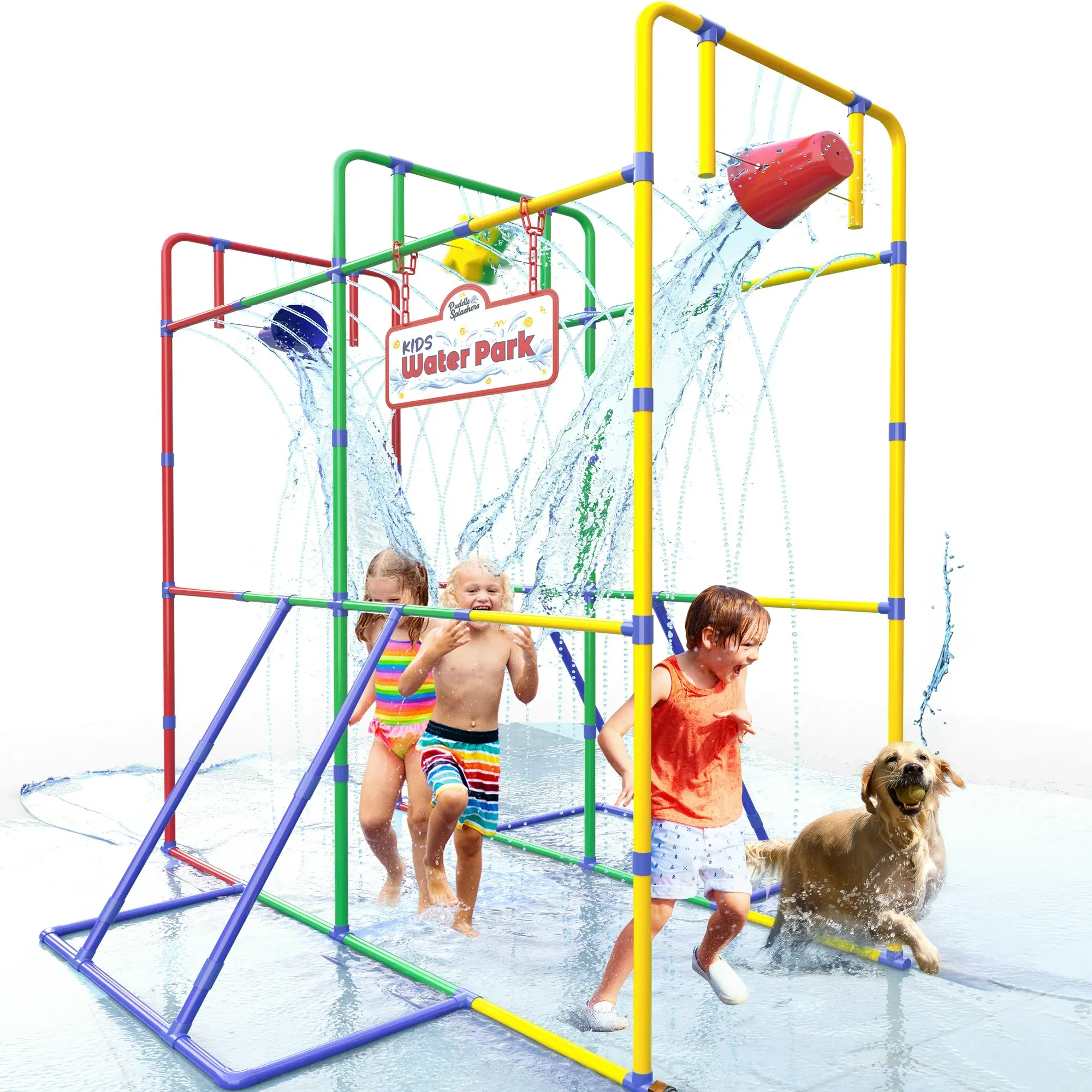 Backyard Waterpark Sprinkler
