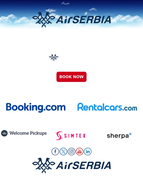 Air Serbia - Maria ✈️ Visit Geneva – the pearl of Switzerland! ?️ One way tickets from €61 ✈️