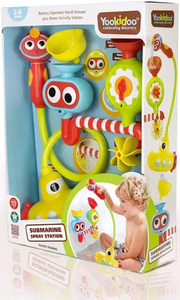 Yookidoo Submarine Spray Station Bath Toy
