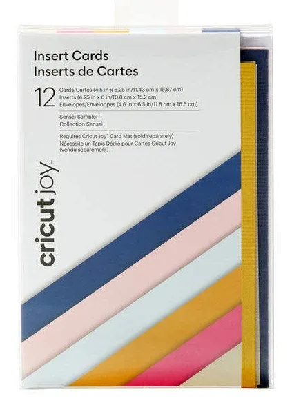 Cricut Sensei Insert Cards