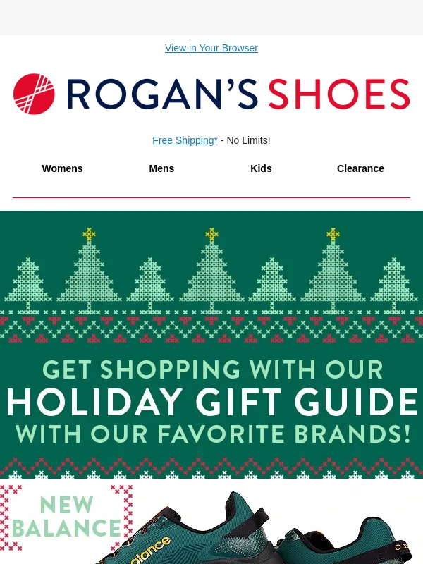 Rogans Shoes - Free shipping ends soon! Shop now