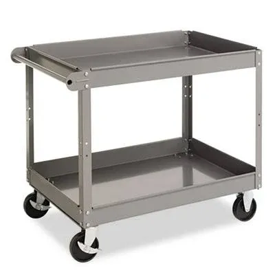 Tennsco Two-Shelf Metal Cart SC-2436