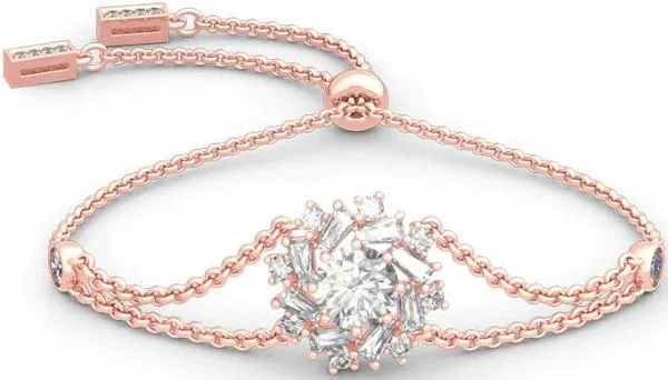 Jeulia Sterling Silver Sunshine Round Cut Bracelet