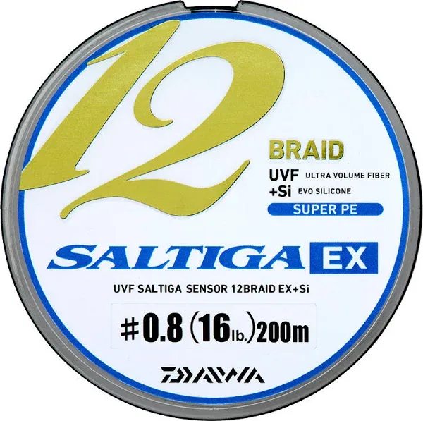 Daiwa PE Line UVF Saltiga Sensor 0.6-10 200/300/400/600m 5