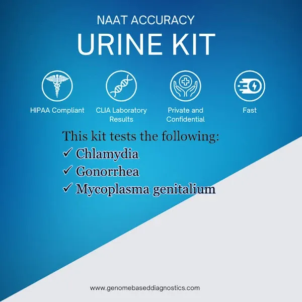 Chlamydia, Gonorrhea, and Mycoplasma Genitalium Test from Urine