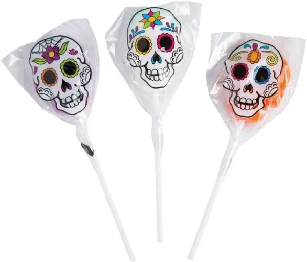 Day of the Dead Frosted Suckers