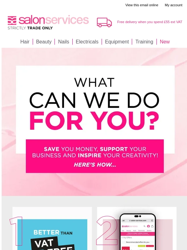 Salon Services - Elevate,Save,Create: Discover What We Can Do for Your Business! ?