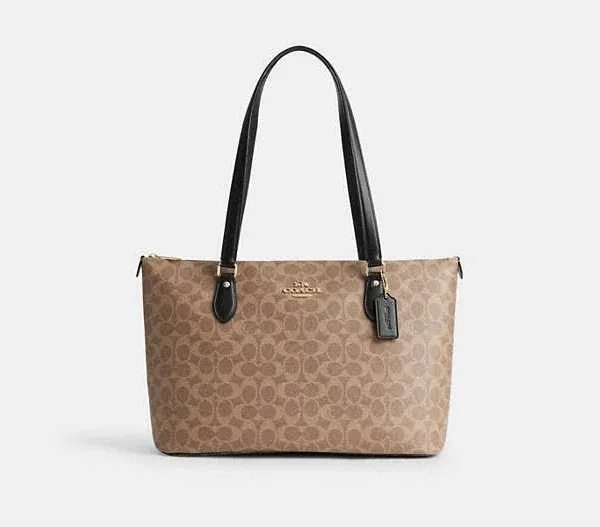 Coach Women's Gallery Tote Bag in Signature Canvas