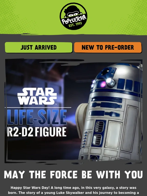 Popcultcha - May The 4th Be With You!