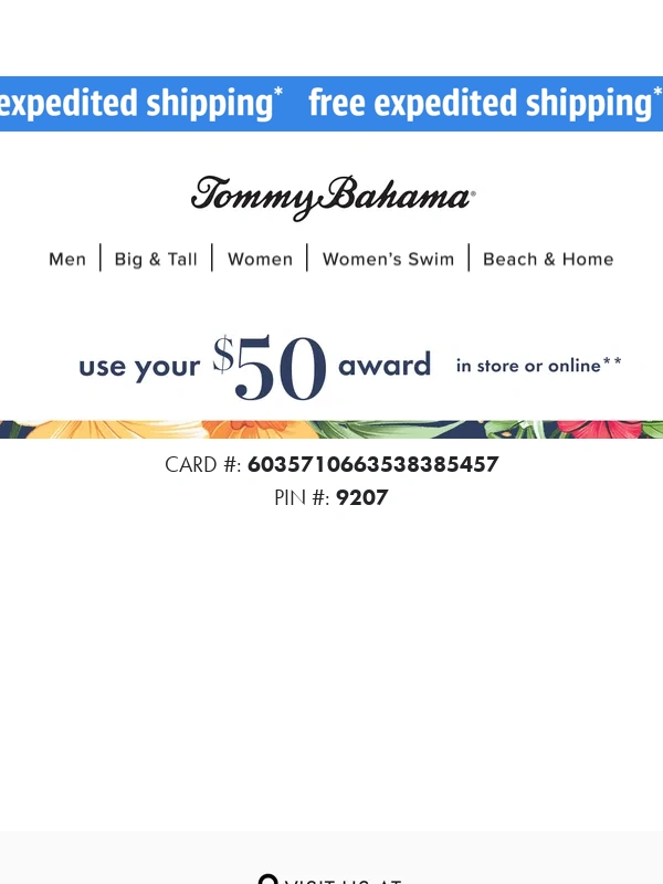 Tommy Bahama - Designed for Dad! Top Gifts He'll Love