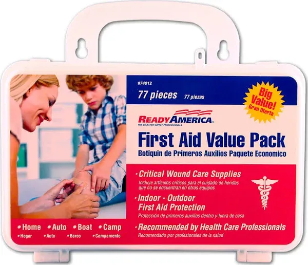 Ready America 77-Piece First Aid Kits