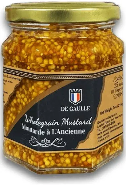DeGaulle Whole Grain Mustard