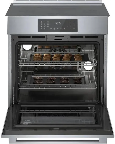 Bosch 800 Series 30" Induction Slide-In Range HII8057U