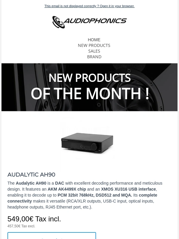 Audiophonics - Discover our new HiFi products of September
