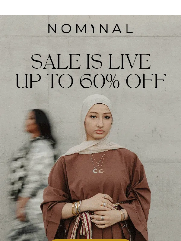 Nominal - ? Eid Sale's LIVE: up to 60% Off