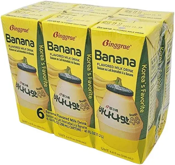 Binggrae Banana Flavored Milk Drink