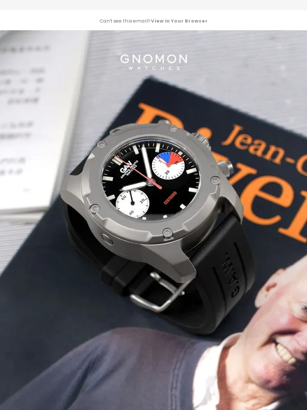 Gnomon Watches - Gruppo Ardito Unveils New Centauro Chronograph