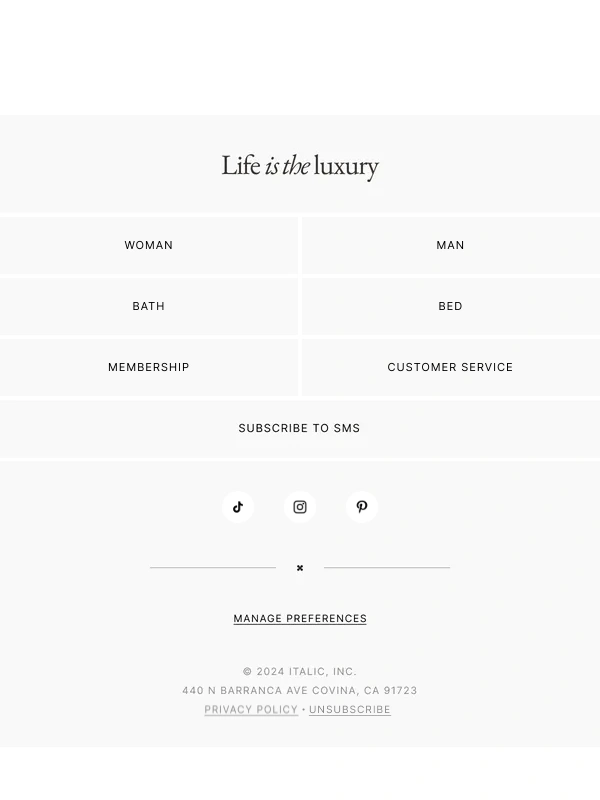 Italic - Free Sunglasses | Ends Tonight