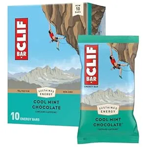 [S&S] $8.22*: 10-Pack 2.4-Oz Clif Bar Energy Bars (Cool Mint Chocolate w/ Caffeine) at Amazon (82.2￠ each)