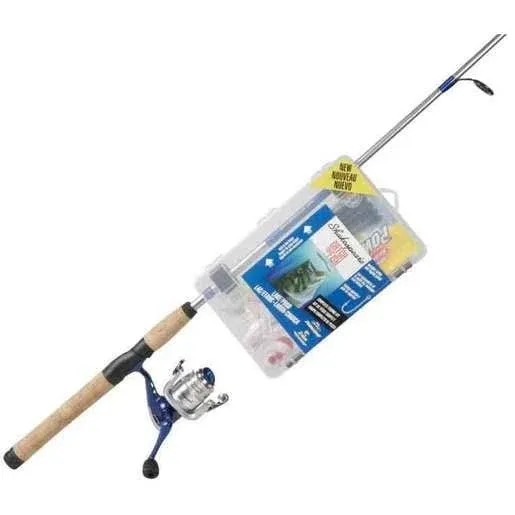 Shakespeare Catch More Fish Lake/Pond Spinning Fishing Reel Rod