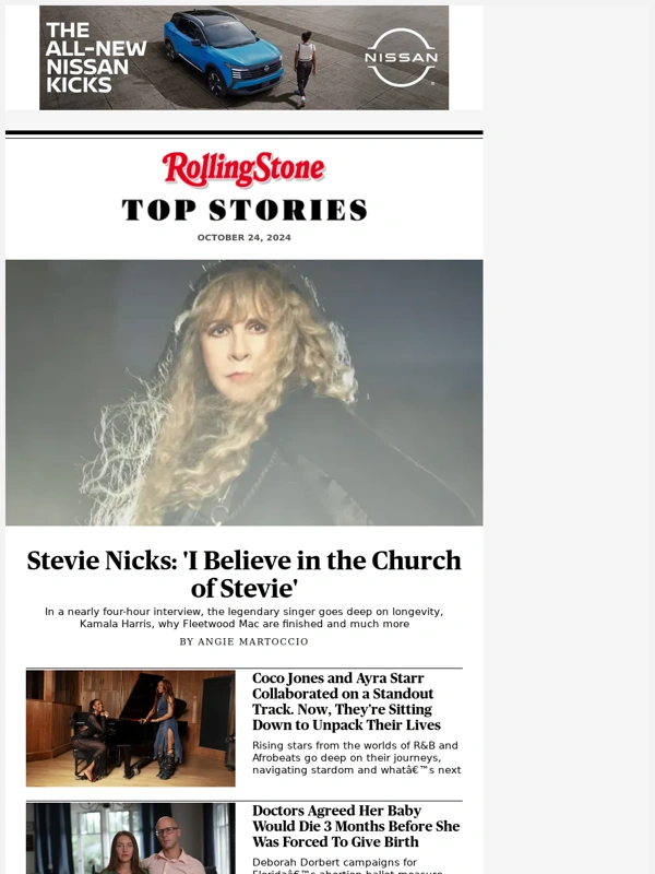 Nissan Usa - Stevie Nicks: 'I Believe in the Church of Stevie'