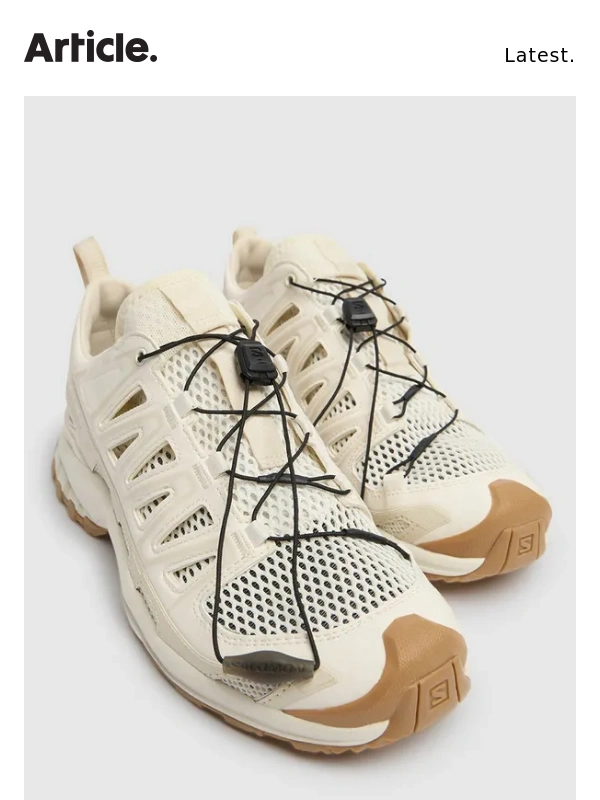 Article - NEW: Salomon AMPHIB Sneakers / Wax London Latest Arrivals. ?