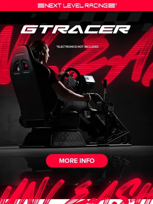 Next Level Racing - The New GTRacer Cockpit. Out Now