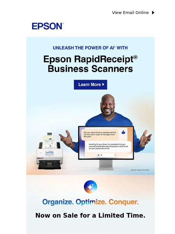Epson - Epson Scanners the #1 Best Selling at Retail*