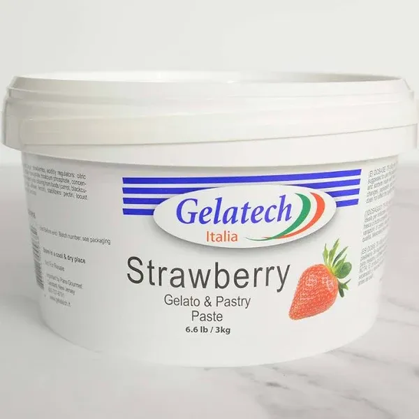 Gelatech Strawberry Gelato and Pastry Paste