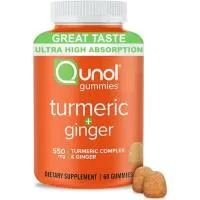 Qunol Turmeric and Ginger Gummies 60 Pack