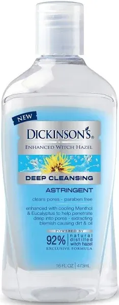 Dickinson's Enhanced Witch Hazel Deep Cleansing Astringent