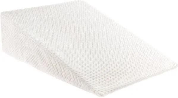 Lavish Home Folding Wedge Memory Foam Pillow with Bamboo Fiber Cover