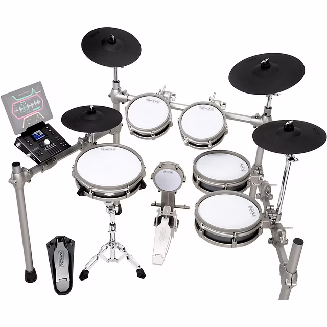 Clearance Simmons SD1250 Electronic Drum Kit With Mesh Pads