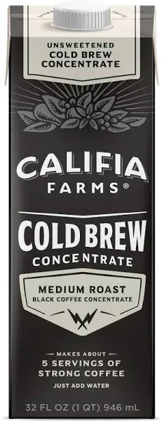 Califia Farms Concentrated Cold Brew Coffee