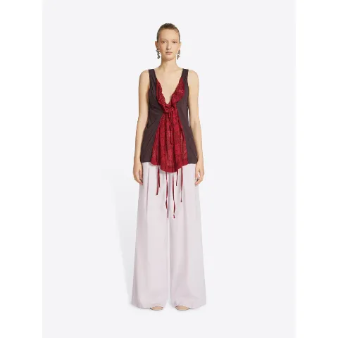 Dries Van Noten Contrast tank top - Spring-Summer Women | Dries Van Noten
