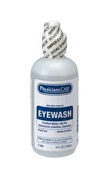 First Aid Disposable Eye Wash 4oz