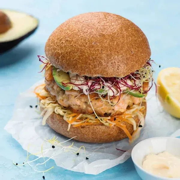Salmon Burger Original 4oz 4pc