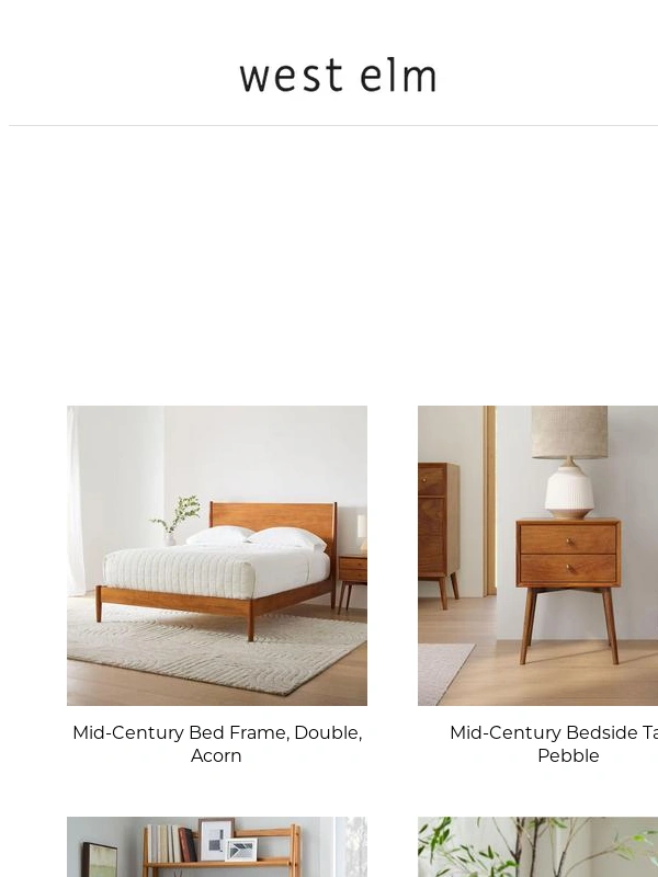 West Elm UK - Christmas has come early! 20% off select styles