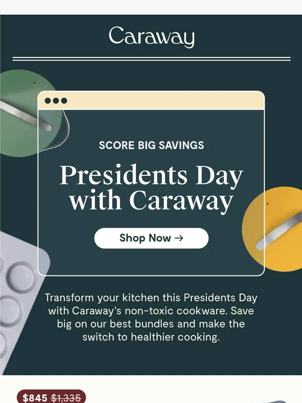 Caraway - ?? Presidents Day Bundles are Selling Fast!