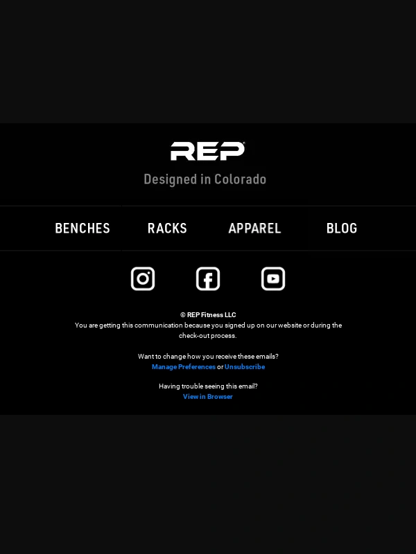 Rep Fitness - Need a Gift for Your Loved Ones Who Lift?