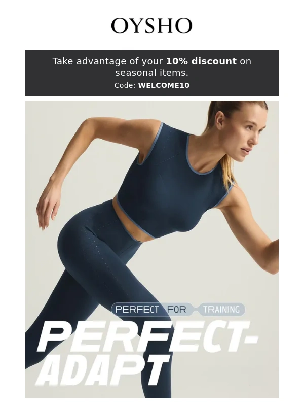Oysho - New Perfect-Adapt collection