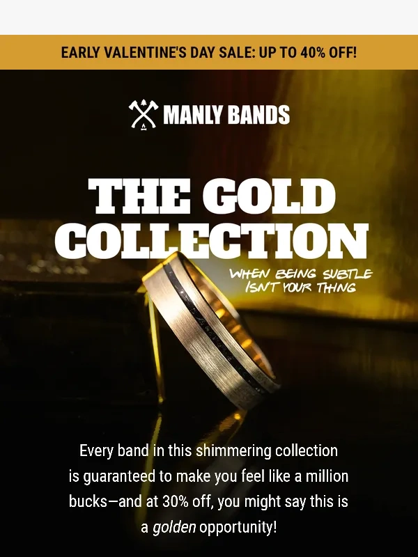 Manly Bands - The Gold Collection