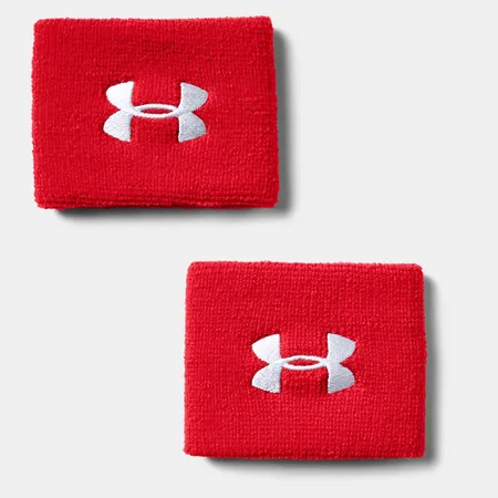 2-pack Under Armour UA Performance Men's 3" Wristbands (Red) $3.50 + Free Shipping