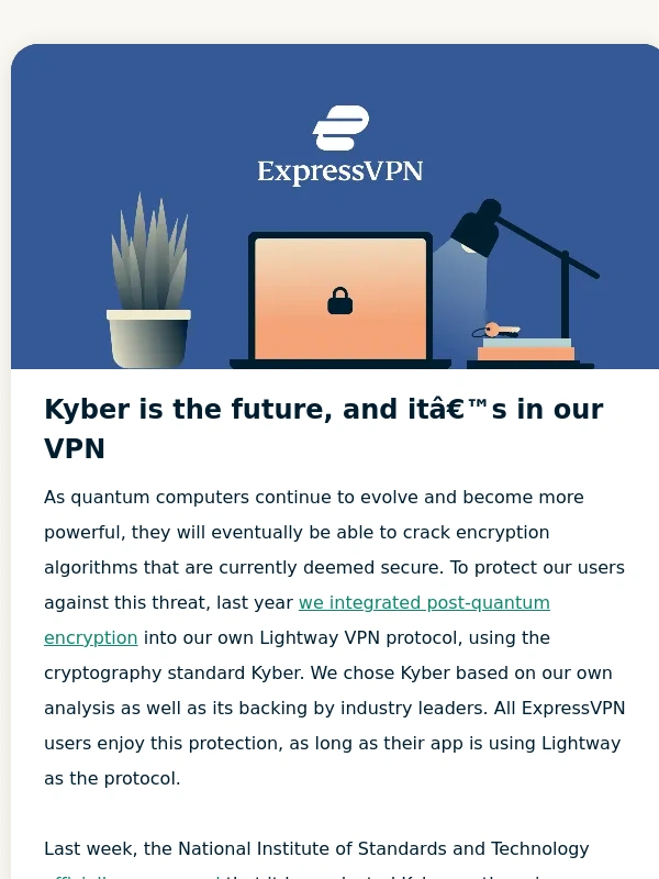 ExpressVPN - Why we're more confident than ever in our post-quantum protections